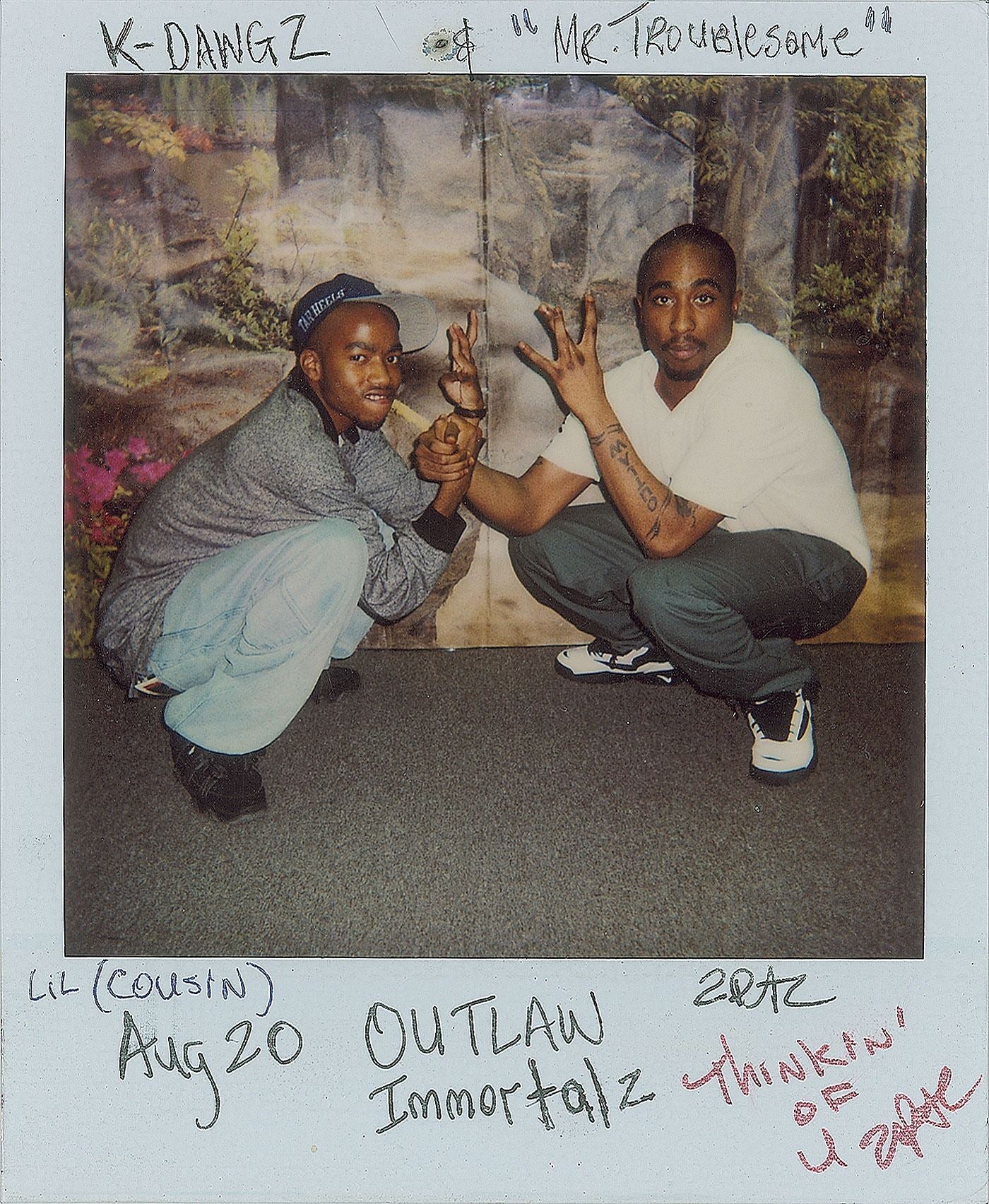 Tupac Polaroid Graphic Tee