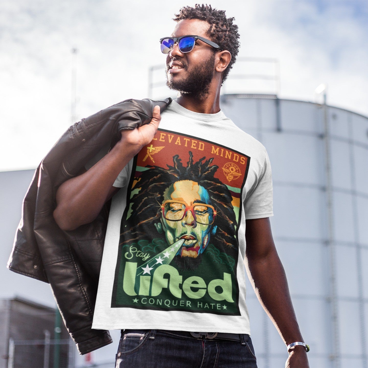 Bob Marley Legend Graphic Tee by Skillz