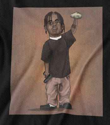 Menace to Society Animated Graphic Tee