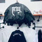 Prayz No Longer Lost Bomber Coat Chenille Patchwork heavy weight