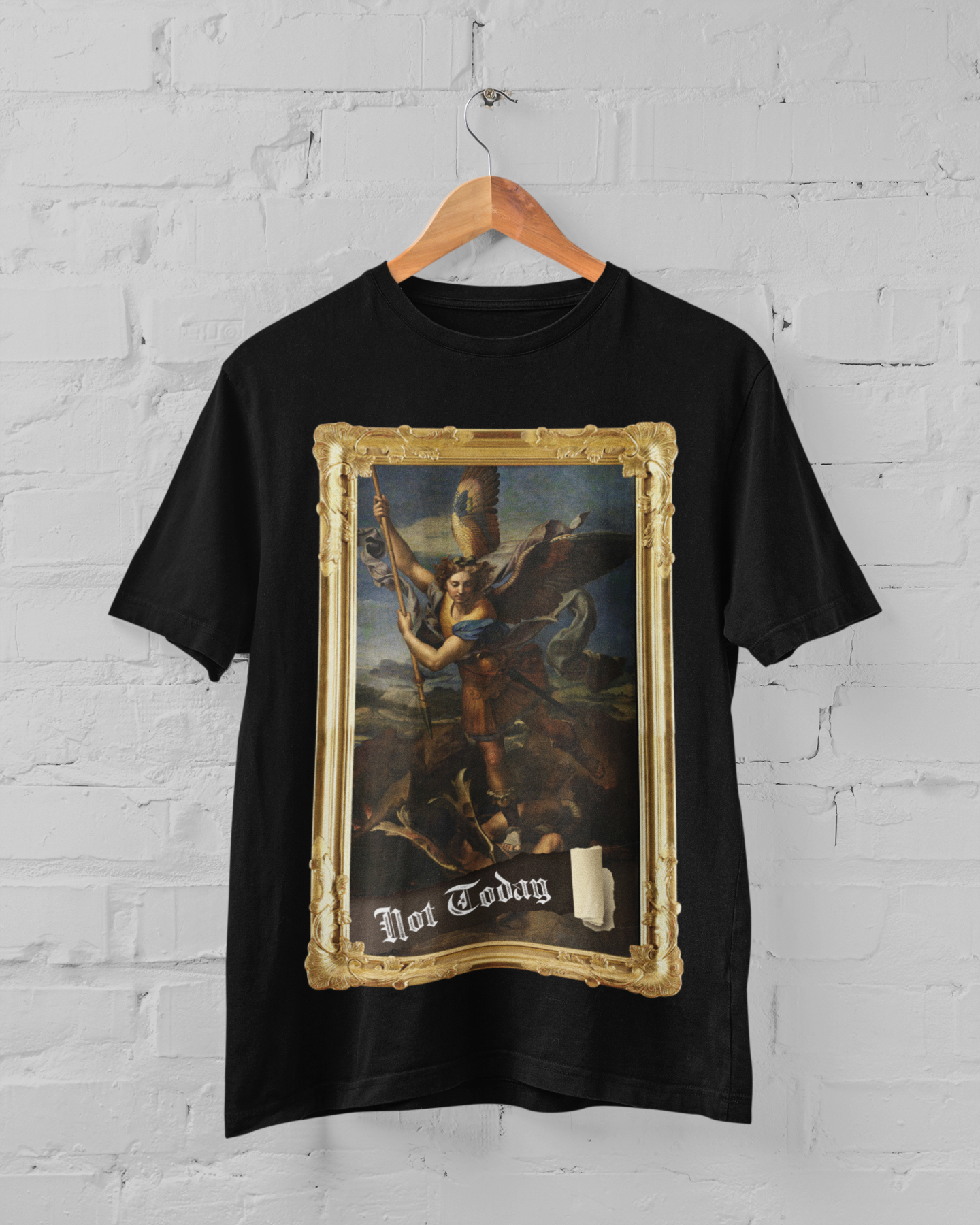 Angel "Not Today" Graphic Tee