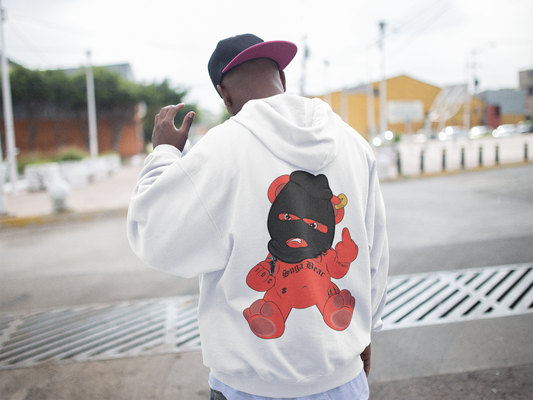 Suga Bearz Ski Mask No Negativity Hoodie