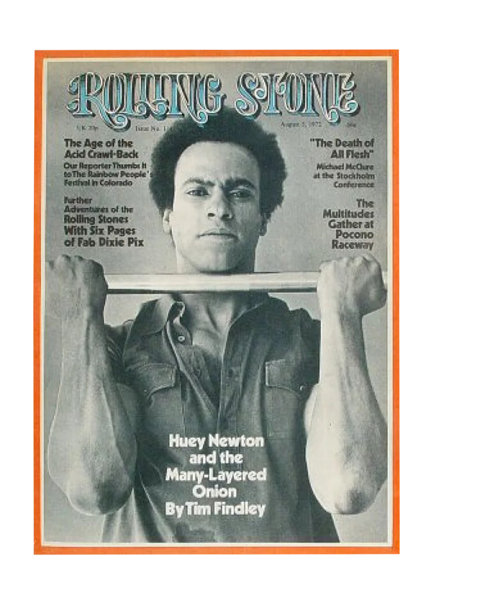 Huey Newton Rolling Stone Legend Graphic Tee Unisex