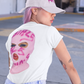 Rare Pink Ski Mask Graphic Tee