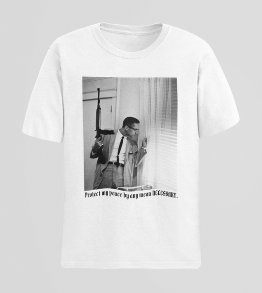 Malcom X "Protect my Peace..." Graphic Tee