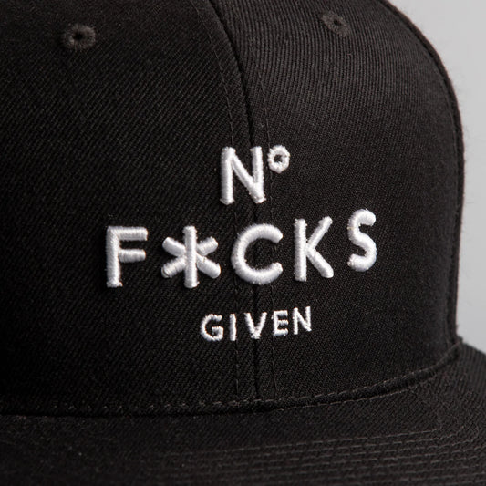 No F Given Snapback Hat