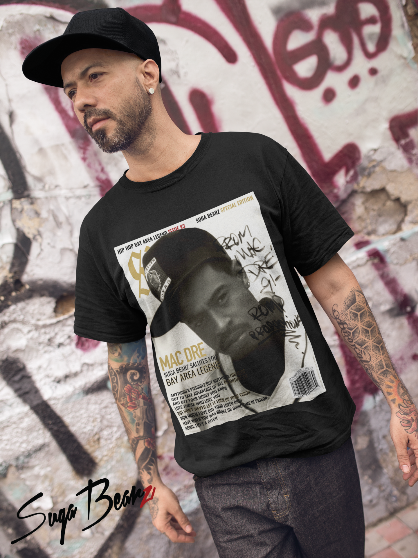 Mac Dre SBZ Tribute Magazine Tee