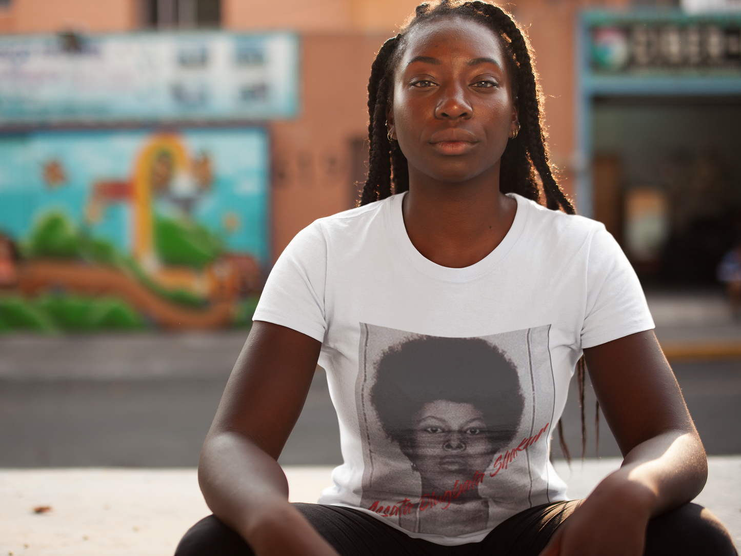 Tupac Aunt Assata Graphic Tee